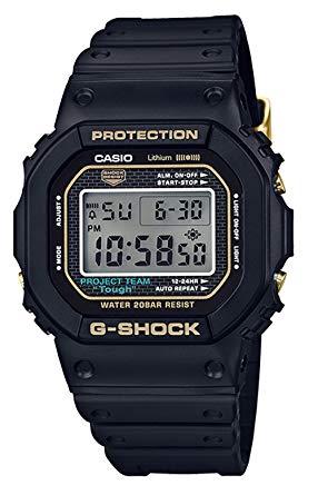   CASIO G-SHOCK DW-5035D-1B 35th Anniversary Black/Gold DW-5035D-1B